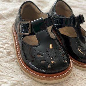 Young Soles Patent Leather T-Bar Shoe